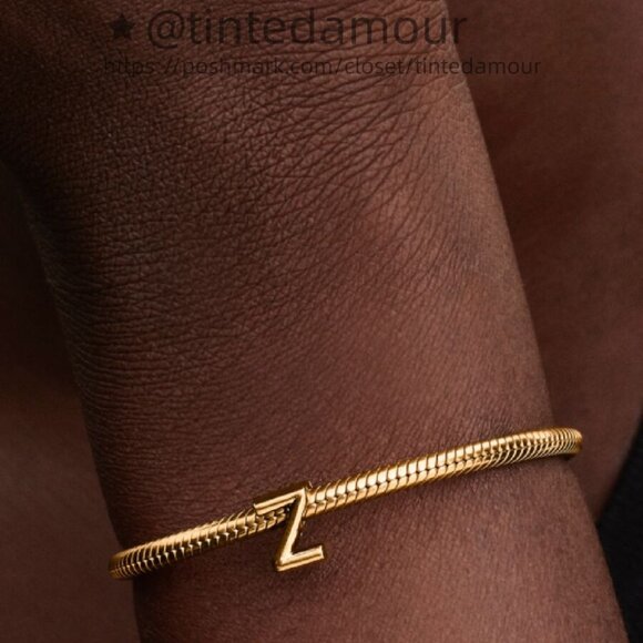 Pandora Letter Z Alphabet Mini Charm|Pendant - Picture 2 of 2